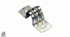Abrazadera omega 2p  16,0mmD ChAc Cinc